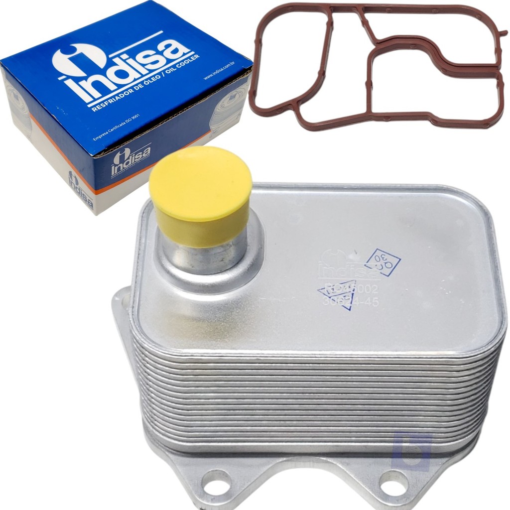 Radiador De Oleo Trocador De Calor Indisa Tiguan Jetta Passat Audi A3 A4 Q3 Q5 TSI TSFI