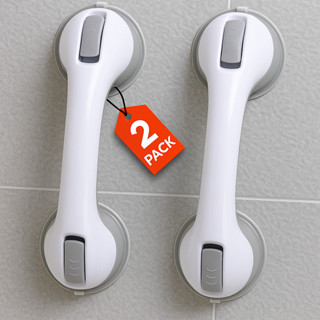 Kit 2 Barras P/ Banheiro Ventosa  Apoio Portátil Idosos Deficientes Corrimão Banheiro Suporte De Segurança Idosos em Oferta na Shopee