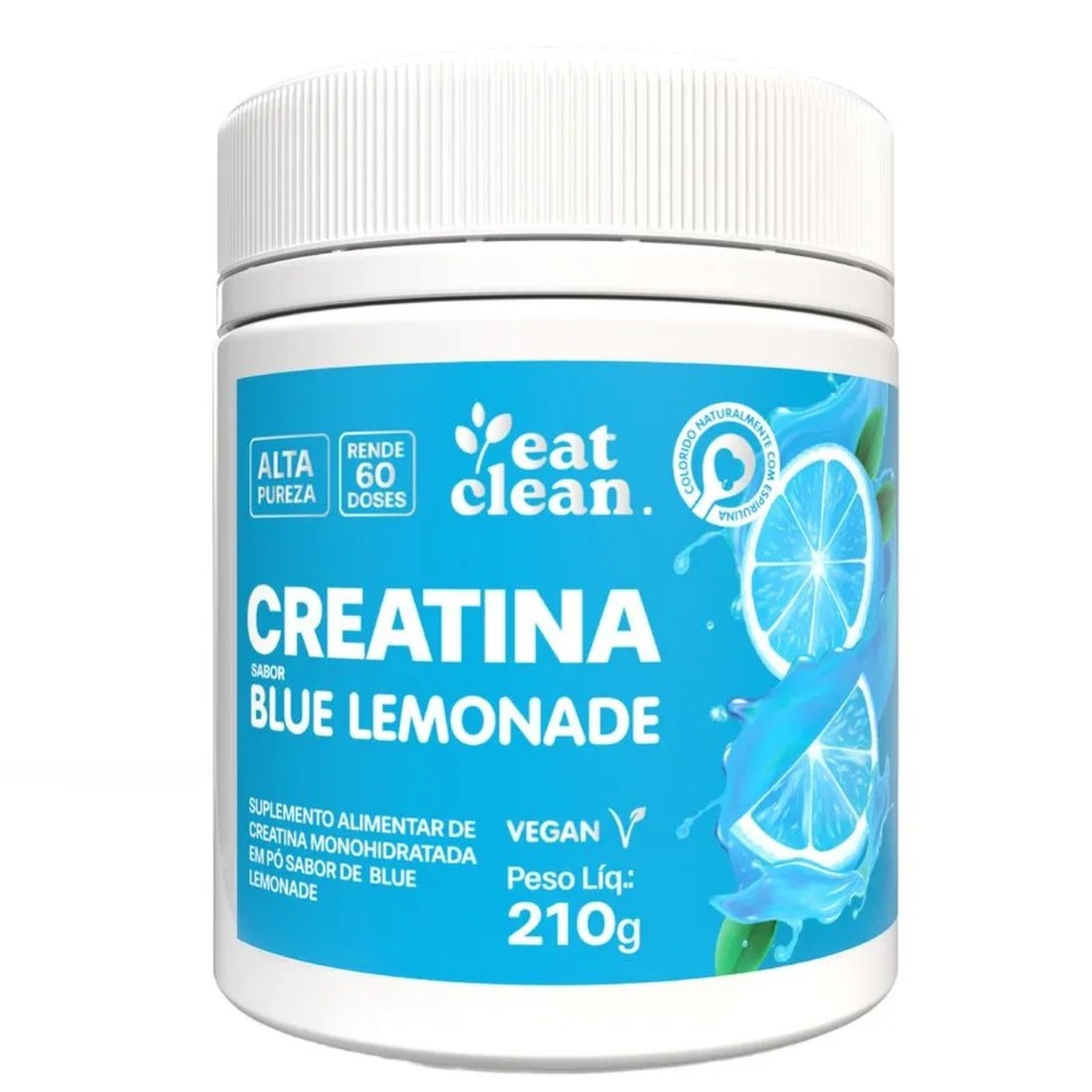 Creatina Pote 210g Eat Clean em Oferta na Shopee