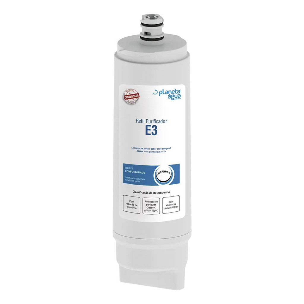 Refil Filtro E3 Compatível com C+3 Ibbl IBBL Imaginare, FR600 Speciale, FR600 Expert, FR600 Exclusive, Atlantis, PDF300
