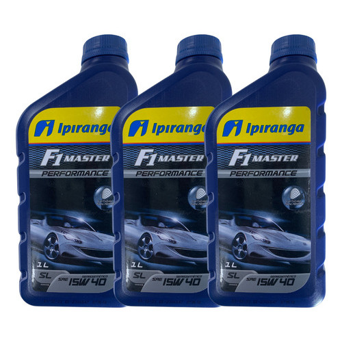 3 Litros Oleo Semi Sintetico Ipiranga F1 Master 15w40 em Oferta na Shopee
