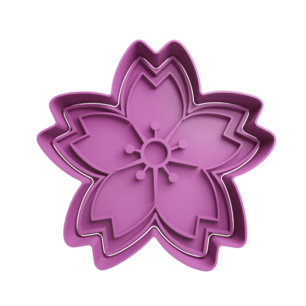 Cortador De Biscoito Flor de Cerejeira 2 - flor