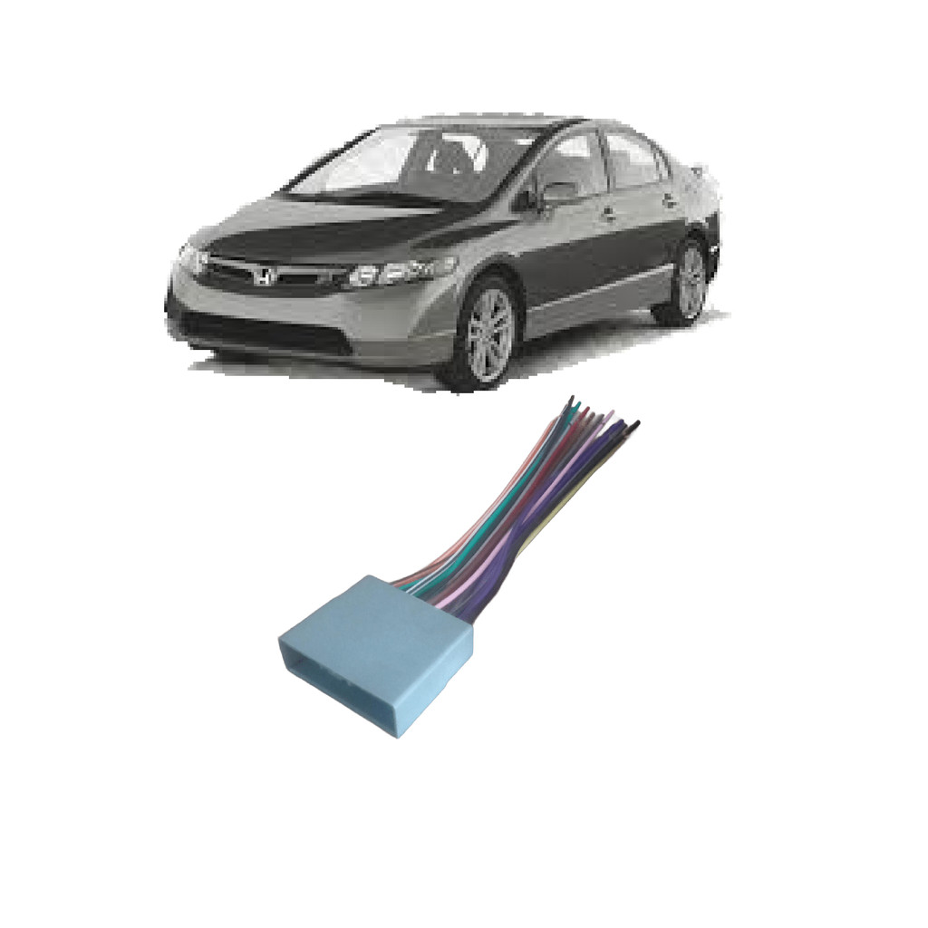 Chicote Conector Plug Radio Honda Crv New Civic City