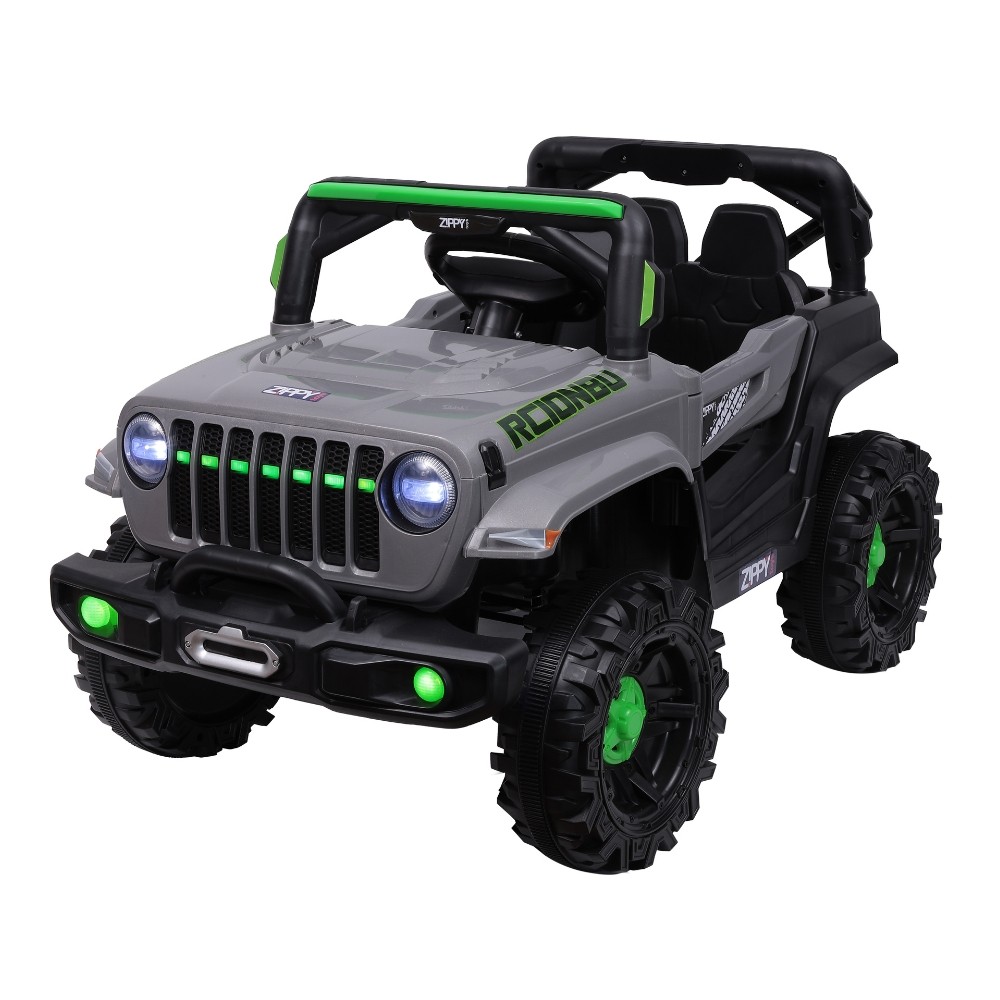 Carro Elétrico Infantil Mini Jipe Off-Road 12V CZ (BIVOLT) Zippy Toys em Oferta na Shopee