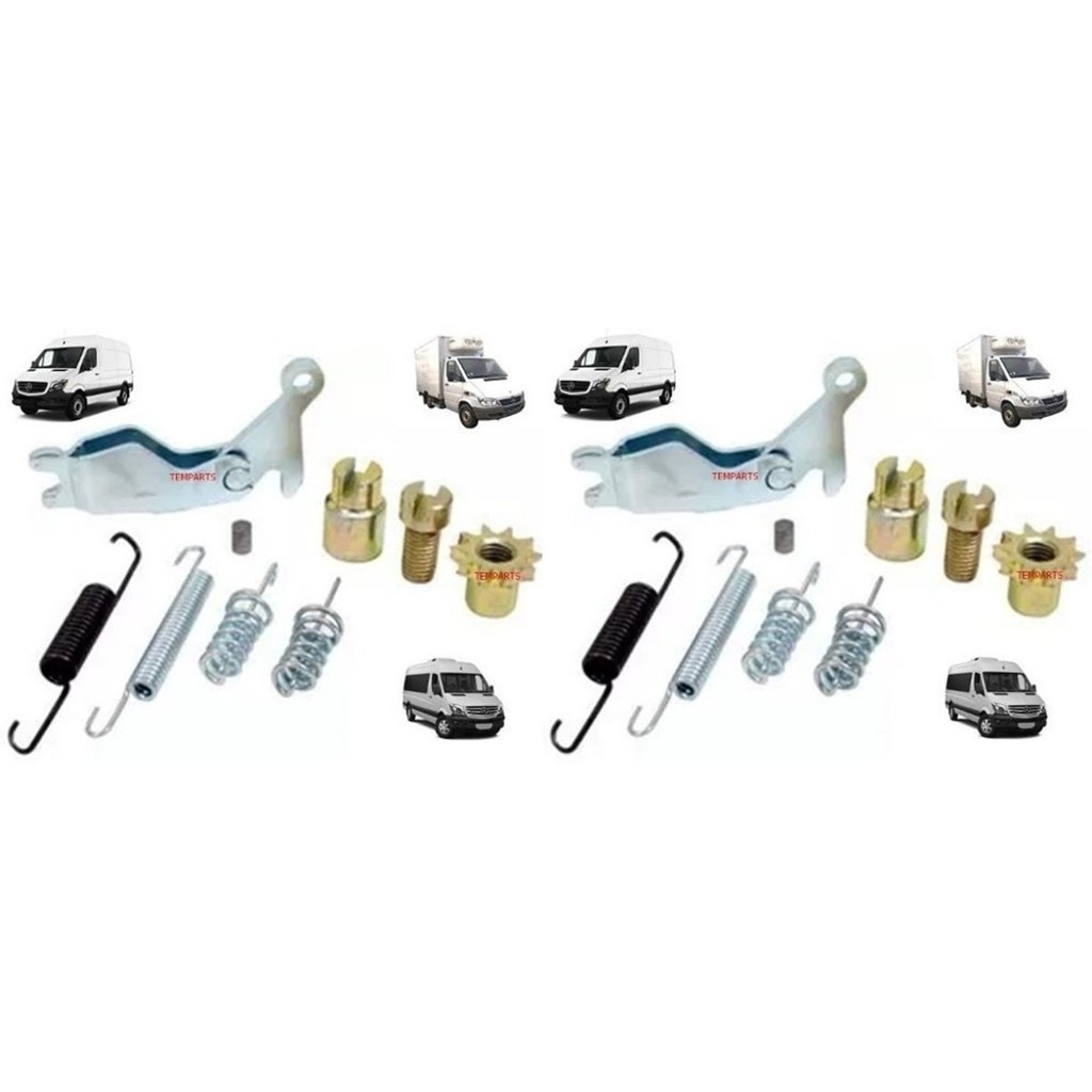 2 Kit Fr Mão Compl Sprinter 311 312 313 08 09 10 11  2 Roda
