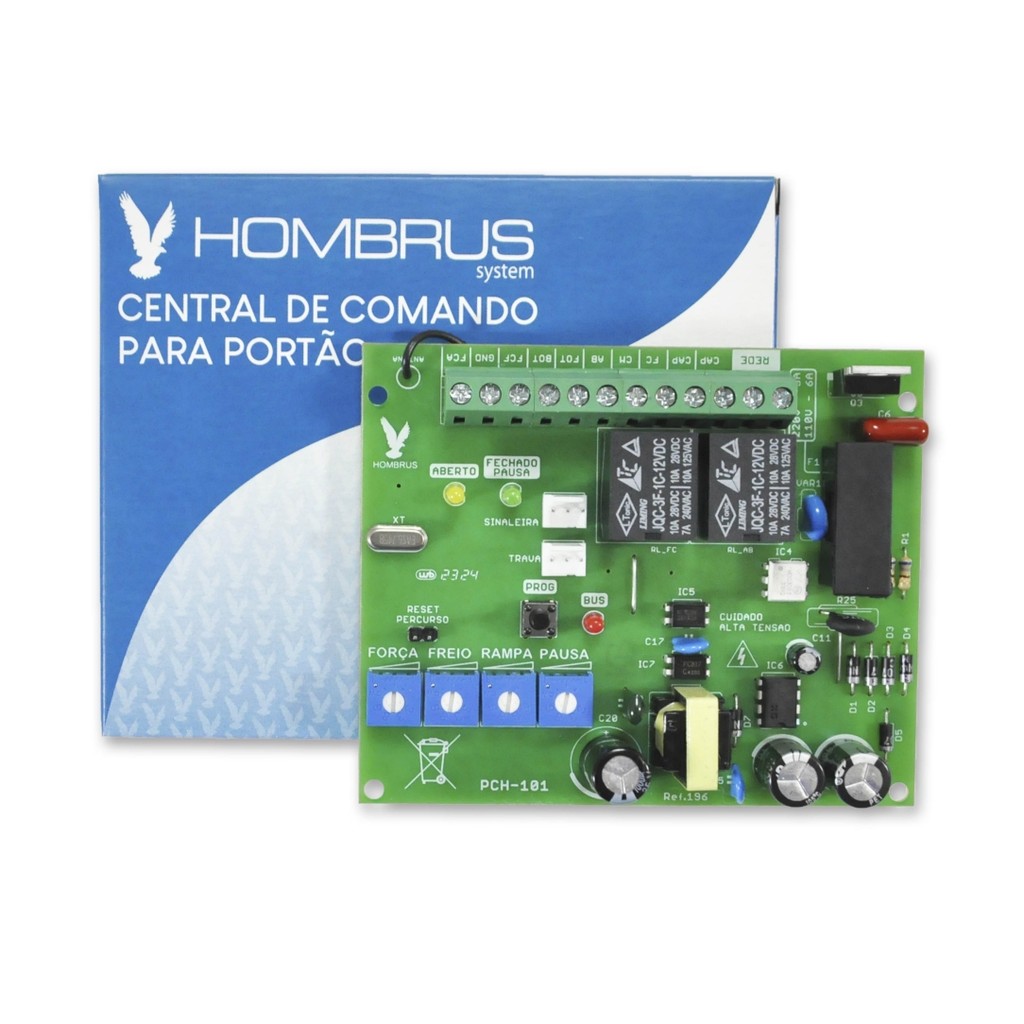 Placa de motor   portão eletrônico peccinin  Pch-101 Hombrus