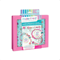 Brinquedo Crie suas próprías joias my style by make it real think pink Multikids BR2004
