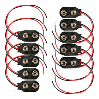 Conector Clip Para Bateria 9V Com Rabicho - 10 Peças em Oferta na Shopee