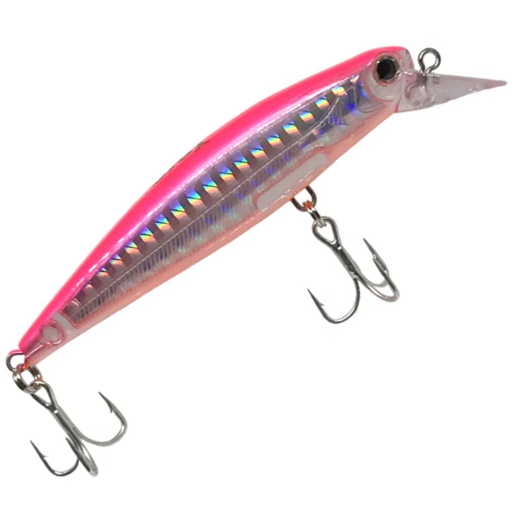 ISCA YARA TOP MINNOW 7,5CM 7,8G ROSA HOL 01