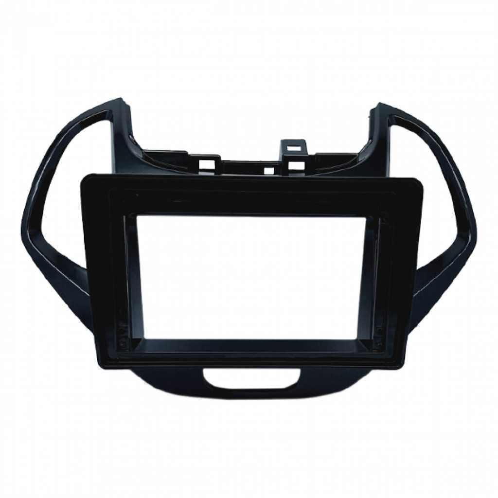 Moldura 9 Flutuante Ford Ka, Ka+ 19/21 - Black Piano em Oferta na Shopee