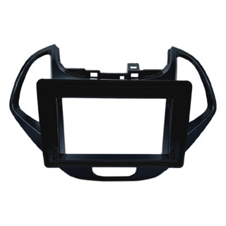 Moldura 9 Flutuante Ford Ka, Ka+ 19/21 - Black Piano em Oferta na Shopee