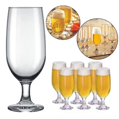 Jogo Taças de Vidro Floripa 300ml Cerveja Chopp Nadir