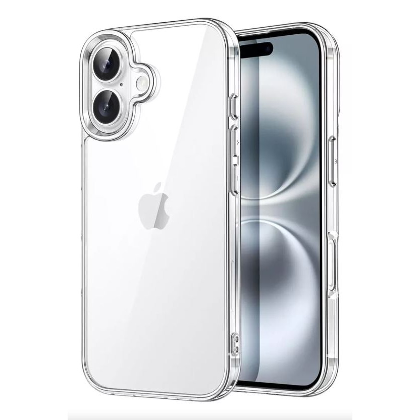 Capinha Capa Anti-Shock Transparente Para iPhone 16 16 Plus 16 Pro 16 Pro Max em Oferta na Shopee