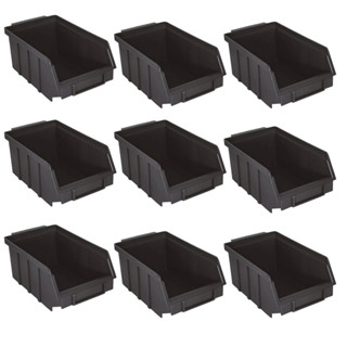 Kit Com 24 Gaveteiros de Plástico Bin Nº 5 Empilhável Organizador Prateleira Multiuso Ferramentas em Oferta na Shopee