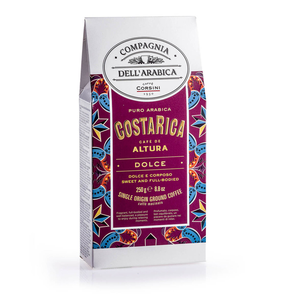 Café Corsini Compagnia Dell'Arabica Costa Rica 250g em Oferta na Shopee