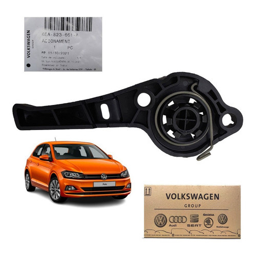 Alavanca De Abertura Capô Novo Polo 2019 Original Com Nota em Oferta na Shopee