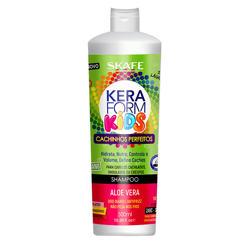 Shampoo Infantil Keraform Kids Cachinhos Perfeitos 500ml