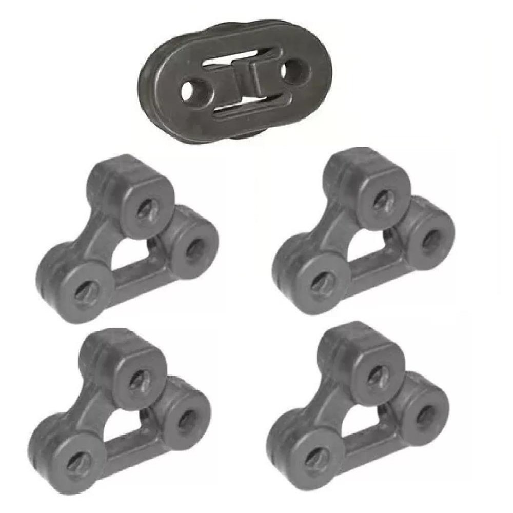 Kit Coxim Borracha Escapamento Honda Fit Civic 2000 2001 2002 2003 2004 2005