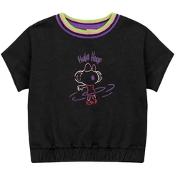 Blusa Infantil Manga Curta Lilica