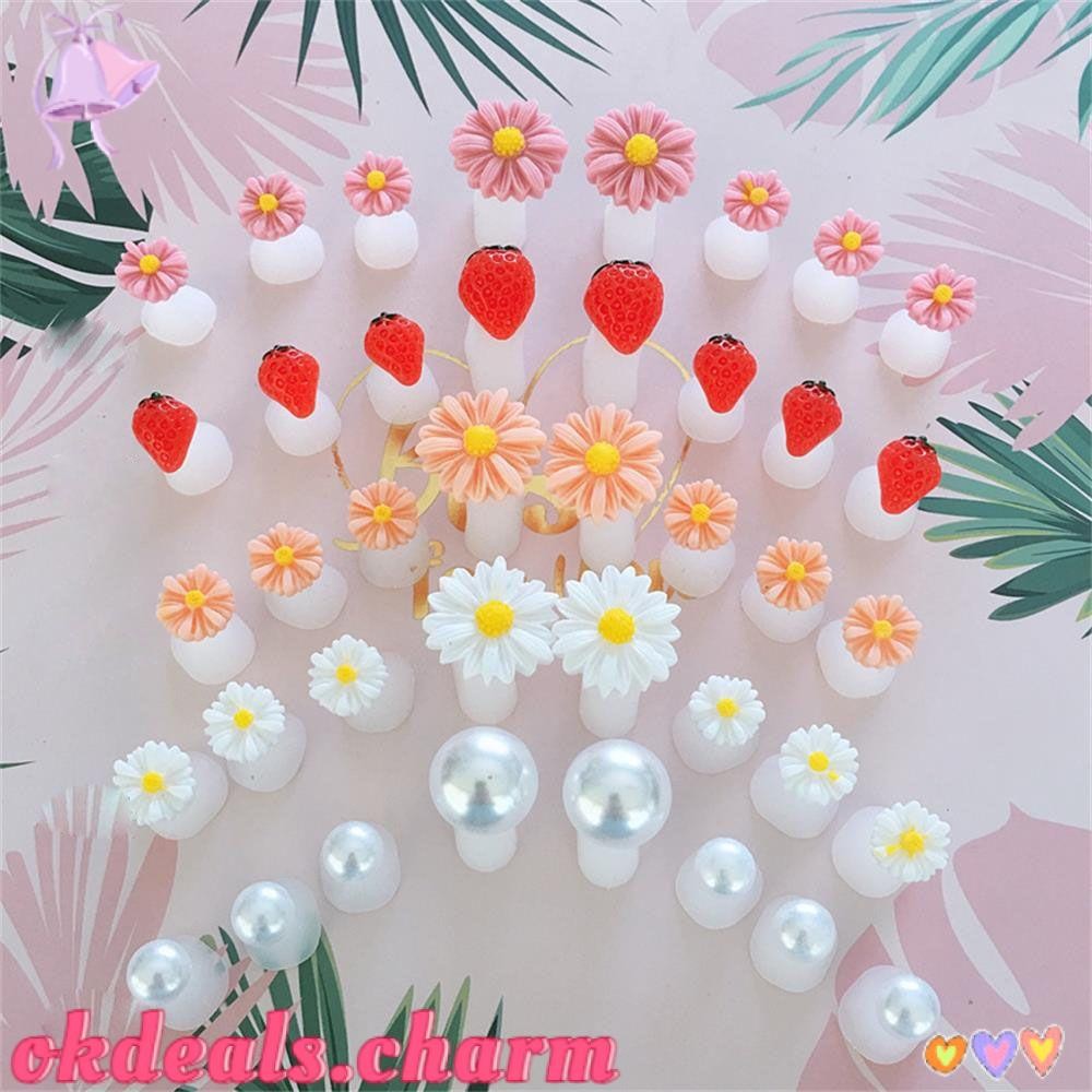 CHARM 8 Pcs Separador De Dedo Do Pé Pedicure De Flor De Margarida em Oferta na Shopee