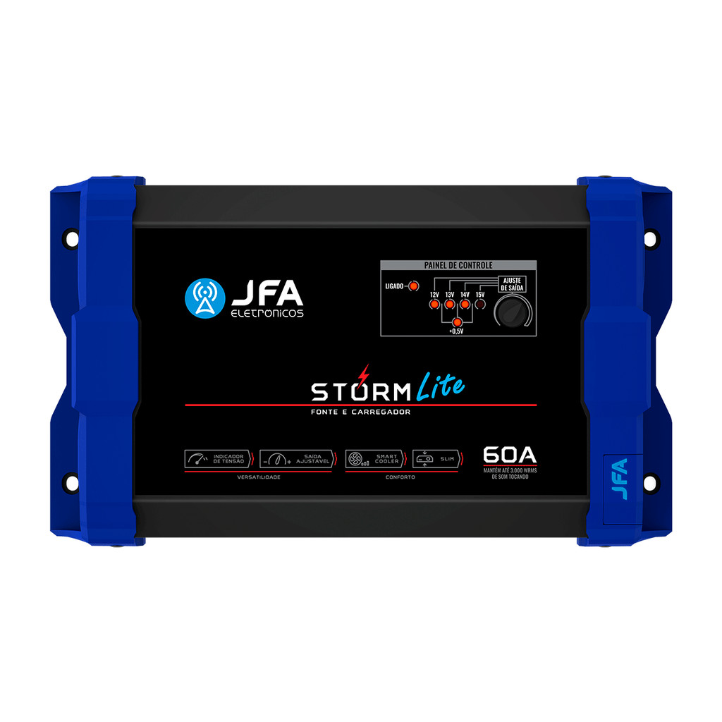 Fonte Carregador Jfa 60a Lite Storm Slim Bivolt em Oferta na Shopee
