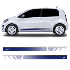 Kit Faixa Lateral Up 2015 Ate 2020 Adesivo Azul Decorativo