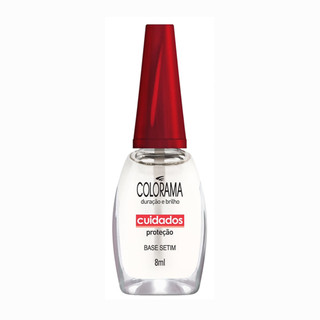 Base para Unha Colorama Setim Cuidado e Proteção Ultra Duração e Brilho Nu 8ml em Oferta na Shopee