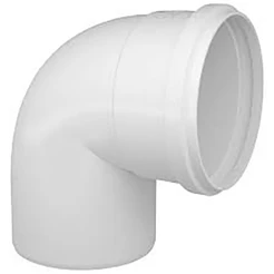Joelho PVC 90° Para Tubo Esgoto 150mm Fortlev