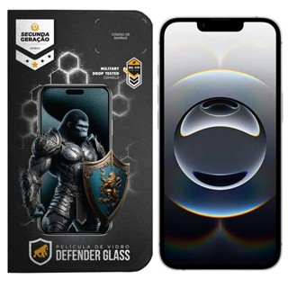 Película para iPhone 16E - Defender Glass Preta - Gshield em Oferta na Shopee