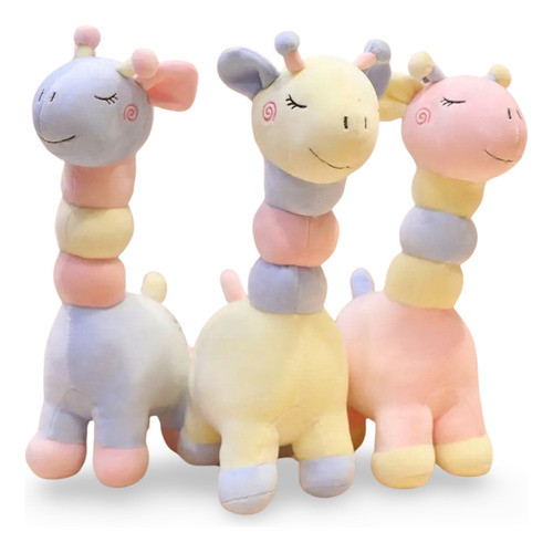 Brinquedo para cães cachorros Pelúcia Pet Premium Lhama Girafa Longa
