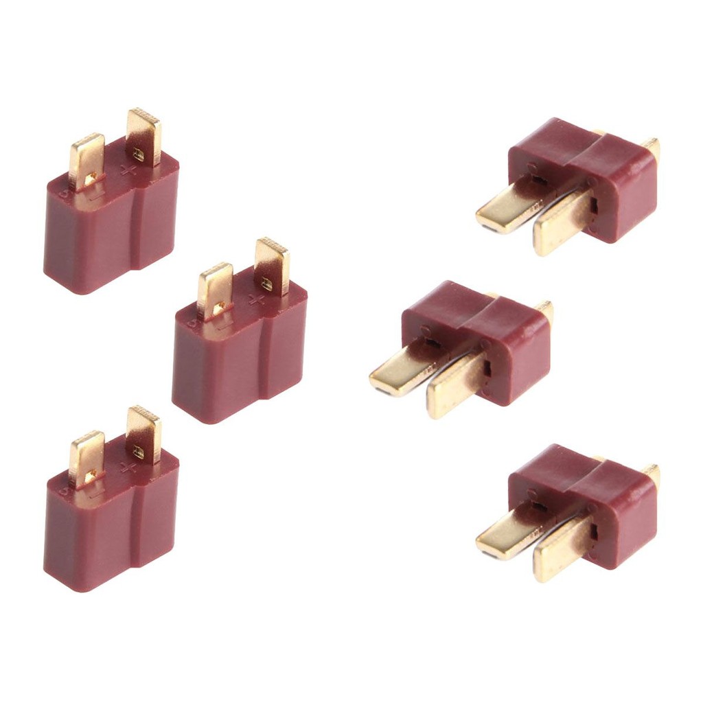 3 Pares - Conector Dean 2 Pinos T-conector