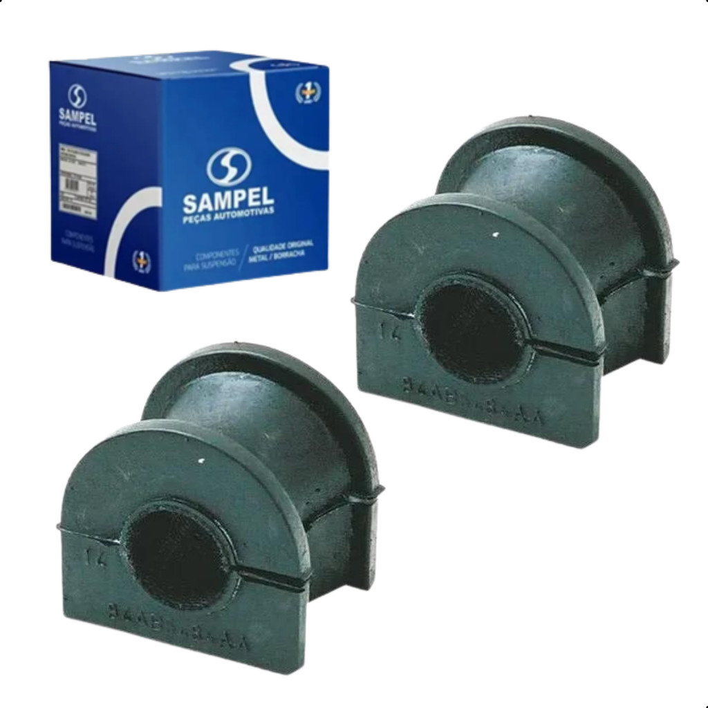 Par Bucha Da Barra Estabilizadora 14mm Ford Ka 1997 até 2007 em Oferta na Shopee