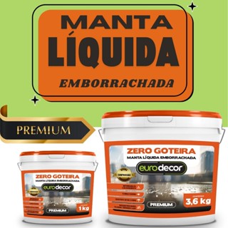 Manta Liquida Emborrachada Premium 1KG Ou 3.6KG Impermeabilizante Lajes Telhados Fachadas em Oferta na Shopee