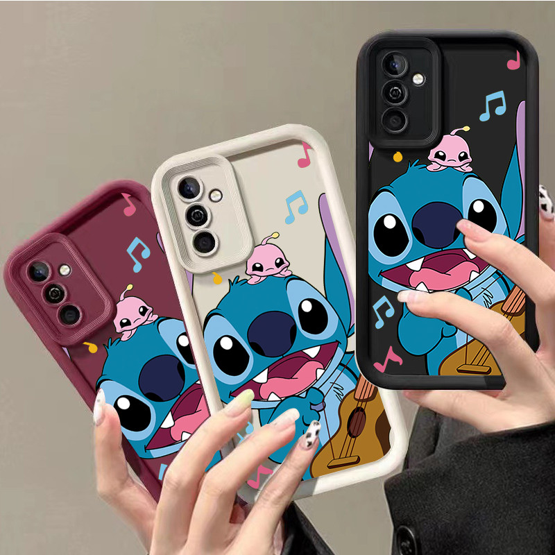 Capa De Telefone Para Samsung A26 A36 A56 A32 A22 A01 A10 A02 A16 A06 A55 A35 A15 A25 A54 A34 A50 A24 4G 5G Stitch Jogan