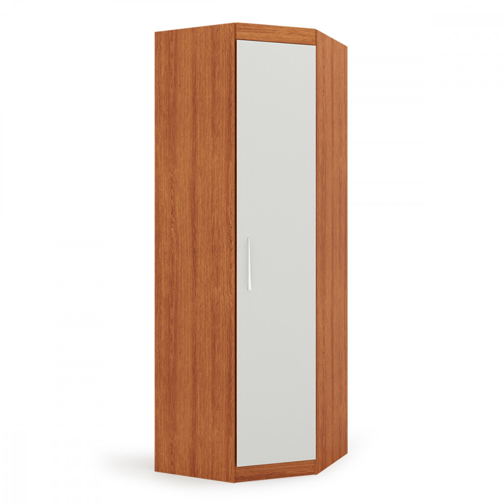 Guarda Roupa Genova Módulo Canto Freijo com Off White Batrol em Oferta na Shopee