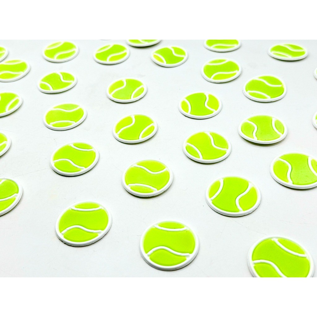 Aplique Colagem Bola De Tenis 10un Esporte Personalização Lembrancinha campeonato