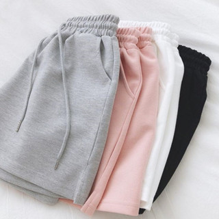 KIT 2 Shorts Moletom feminino C/ Cós Rebatido confort feminina em Oferta na Shopee