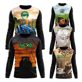 Camiseta Masculina e Feminina UV Estampa Agro Rural anuncio 3 em Oferta na Shopee