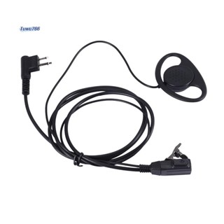 2 Pinos Avançado D Forma Clip-Ear Ptt Fone De Ouvido Microfone Para Motorola Rádios 2 Vias GP88S GP300 GP68 GP2000 GP88 em Oferta na Shopee