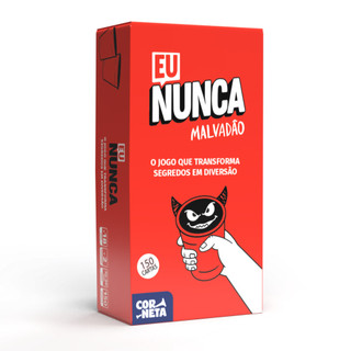 Jogo Eu Nunca Malvadão– Jogo Adulto para Chácara Churrasco Rolê com Amigos 18+ Corneta