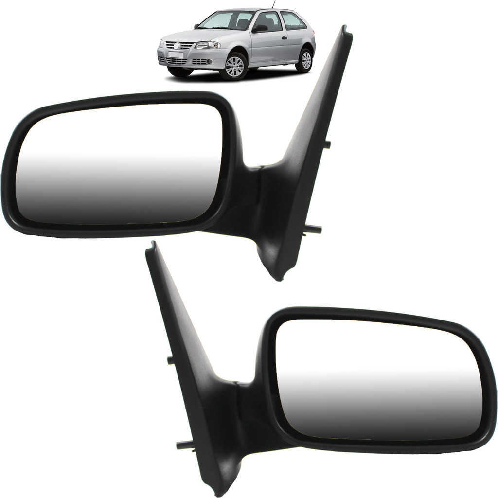 Retrovisor Gol 2 Portas 1999 2000 2001 02 03 04 05 06 07 08 Sem Controle