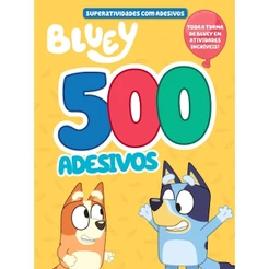 Bluey Superlivro de Adesivos 500 adesivos
