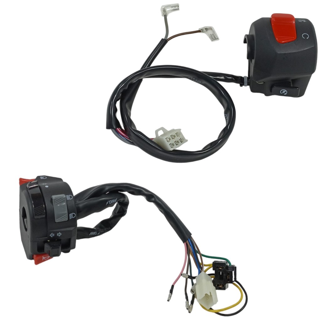 Kit Chave Punho Luz Partida Ys 250 Fazer 2005 a 2015 Ys 250 Fazer Le 2008 a 2010 em Oferta na Shopee