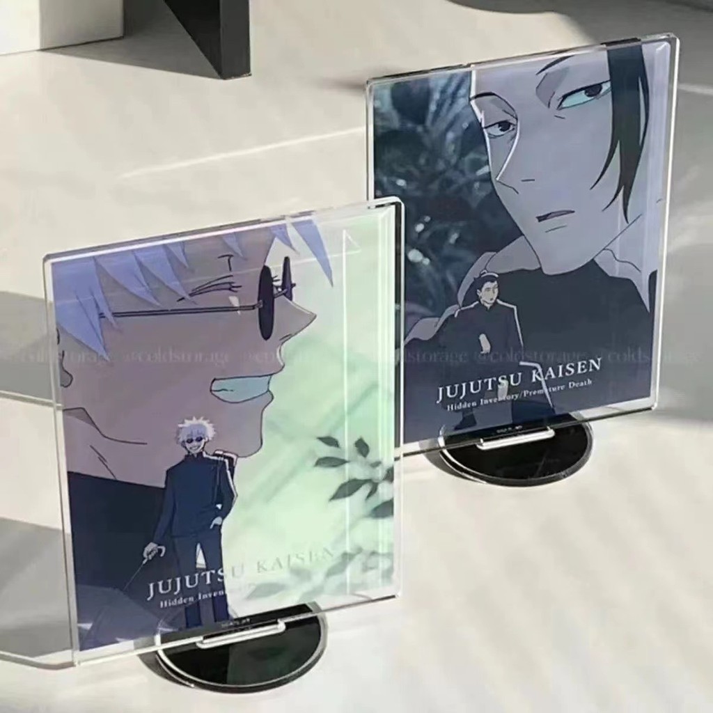 Jujutsu Kaisen Gojo Satoru/Suguru Geto Acrílico Standee Animação Ornamento Periférico Decoração De Mesa Criativa