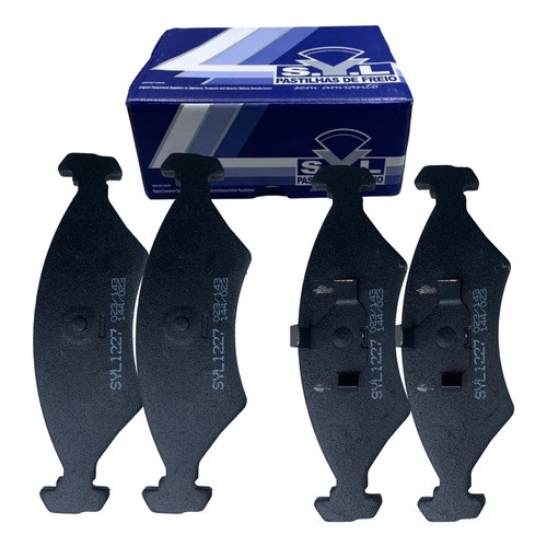 Kit Pastilha Freio Dianteira Original Syl Escort Verona Logus Pointer 1993 1994 1995 1996 1997