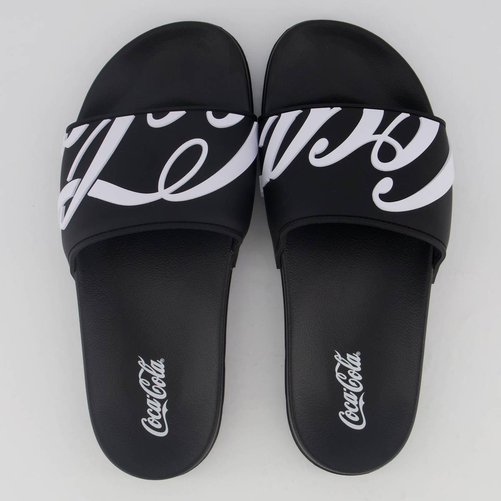 Chinelo Coca Cola Slide Alpha Preto - Men Shoes