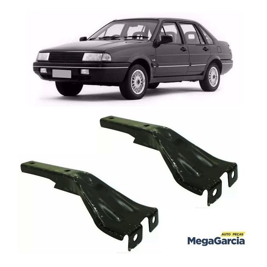 Par Suporte Parachoque Diant Santana 91 92 93 94 95 97