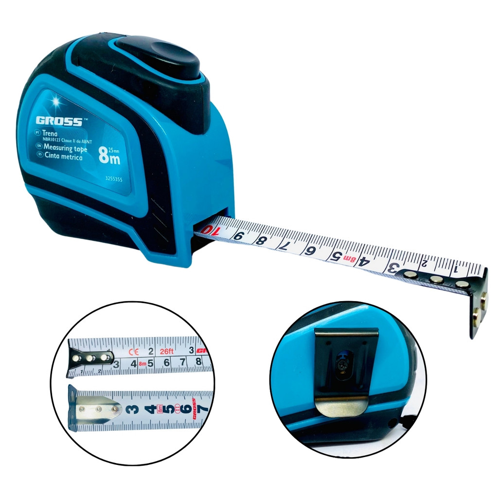 O que é Trena 8 Metros Emborrachada? Guia e Onde Comprar | BuscaProdutos