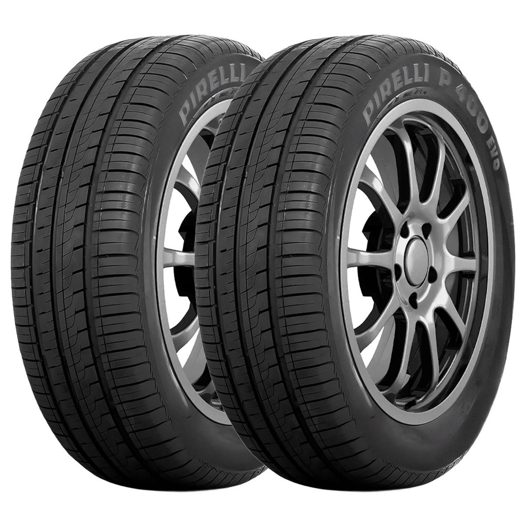 Kit 2 Pneus Aro 16 Pirelli 205/55 R16 91v P400 Evo em Oferta na Shopee