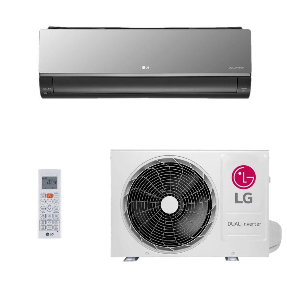 Ar Condicionado Inverter LG Dual Artcool Voice +IA 18000 Btus Quente e Frio 220v R-32 Wi-Fi em Oferta na Shopee